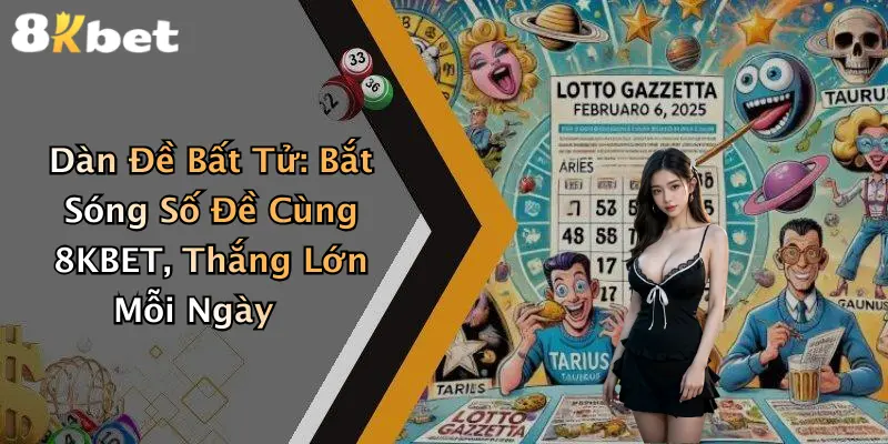 Dàn Đề Bất Tử: Bắt Sóng Số Đề Cùng 8KBET, Thắng Lớn Mỗi Ngày